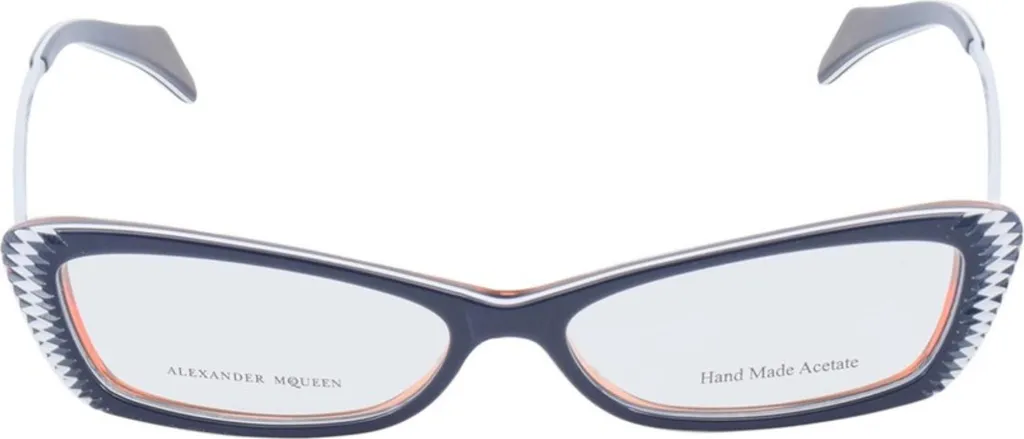 Lunettes de soleil Alexander McQueen AMQ4163W0C - Monture luxe rectangulaire - 2