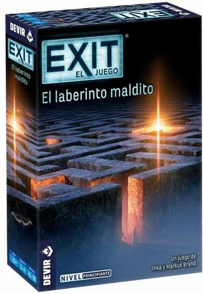 Devir Exit Das verfluchte Labyrinth Brettspiel DE