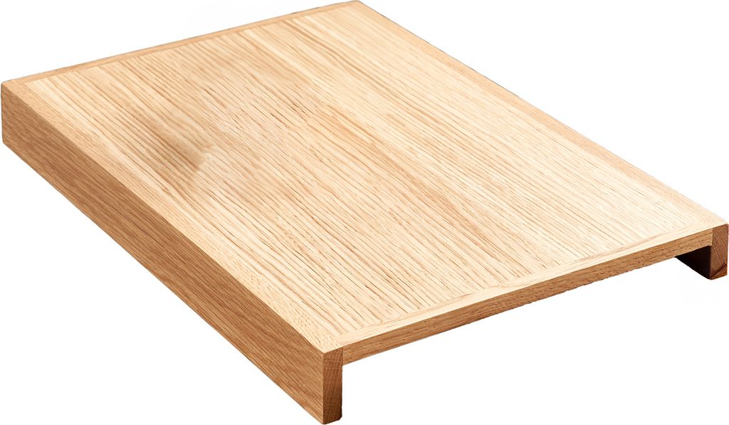 KAWOLA Holztablett MADELINE Eiche natur für Armlehne Sofa Produktbild 