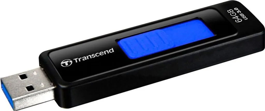 Clé USB 64 Go Transcend avec connecteur rétractable rapide - 6