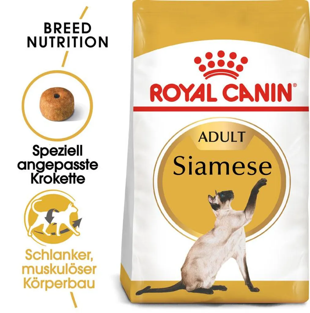 Royal Canin Feline Siamois 2 kg : Finis les Problèmes de Digestion Chat