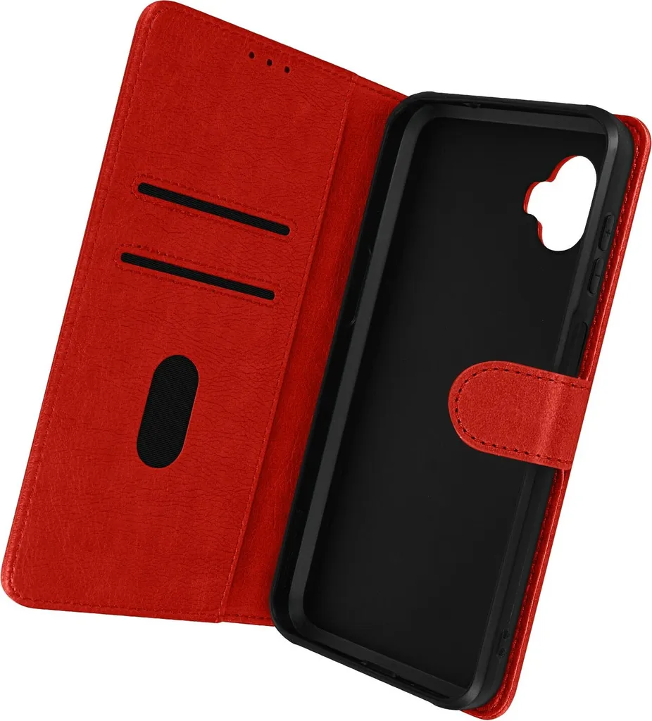 Custodia Samsung Galaxy Xcover 6 Pro Rossa | Pelle Finta e Supporto