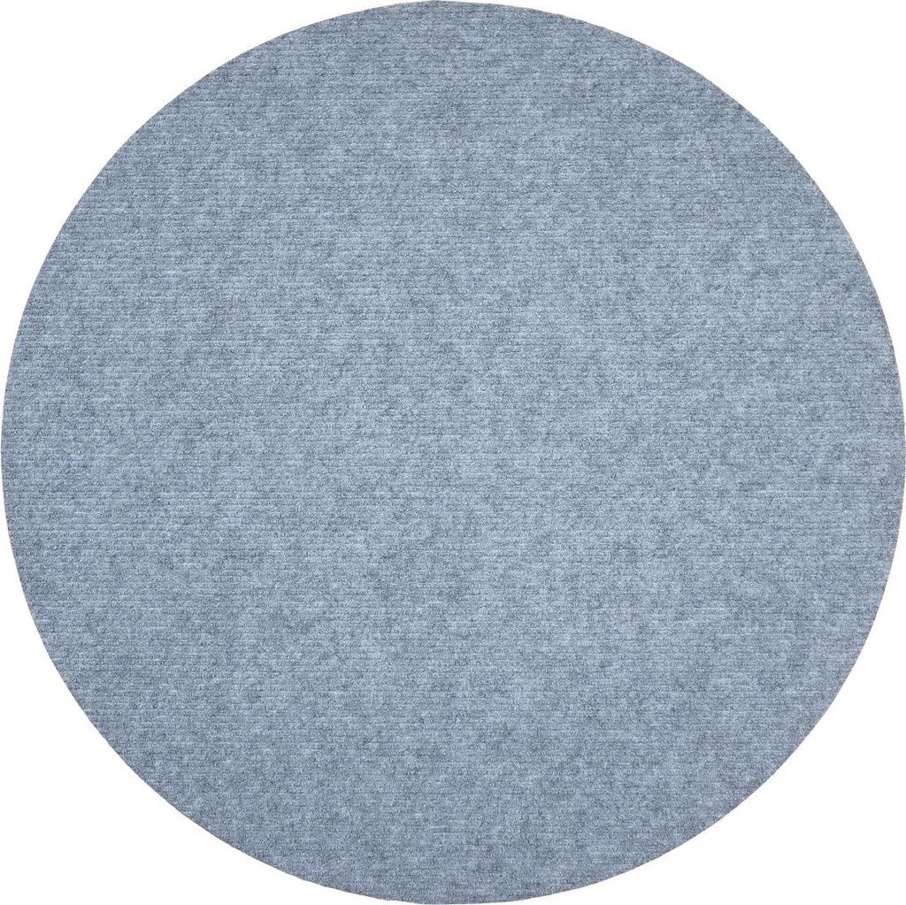 100x100 (Durchmesser) Kreis Runder Teppich Quick step Grau Produktbild 