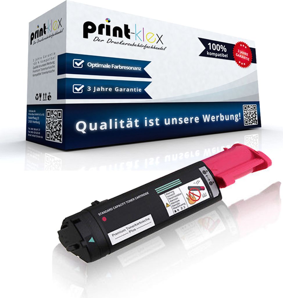 Kompatible Tonerkartusche für Epson AculaserCX21NFT 0317 C13S050317 Rot Magenta - Office Line Serie