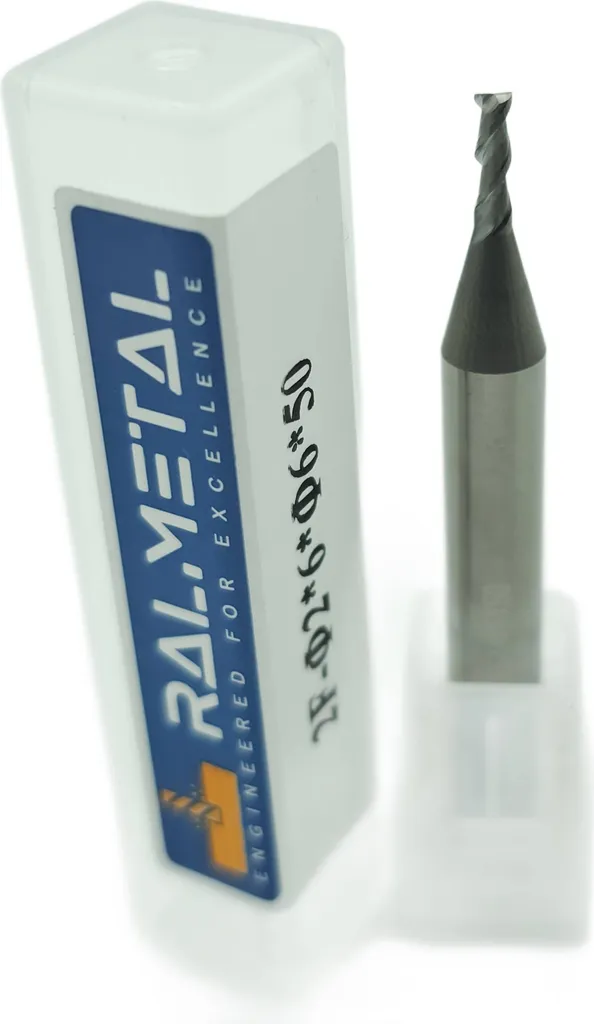 Fraise aluminium pour CNC et fraisage de précision 2 dents carbure
