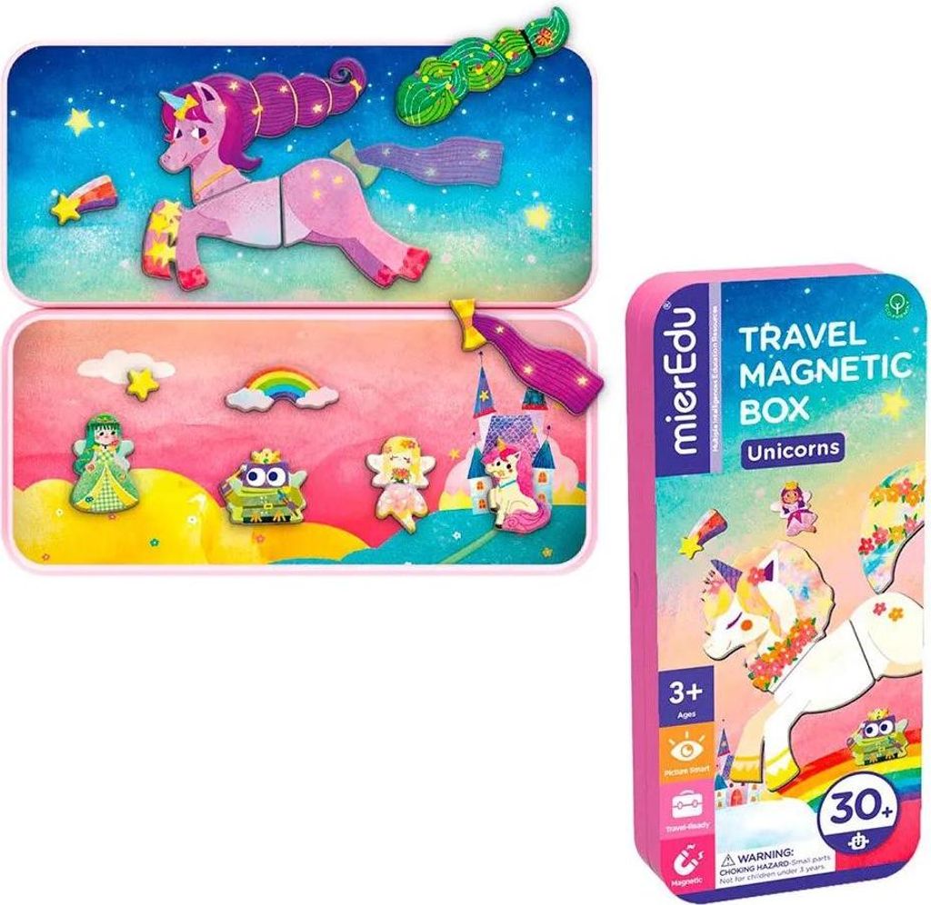 Puzzle magnetico da viaggio Unicorno Immagine del prodotto 
