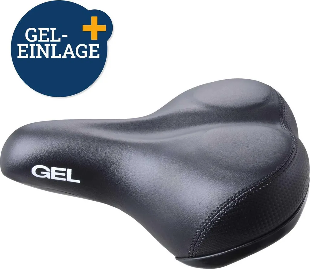 Selle gel Toure N Et Ctb 47048 rembourrée et étanche pour cycliste