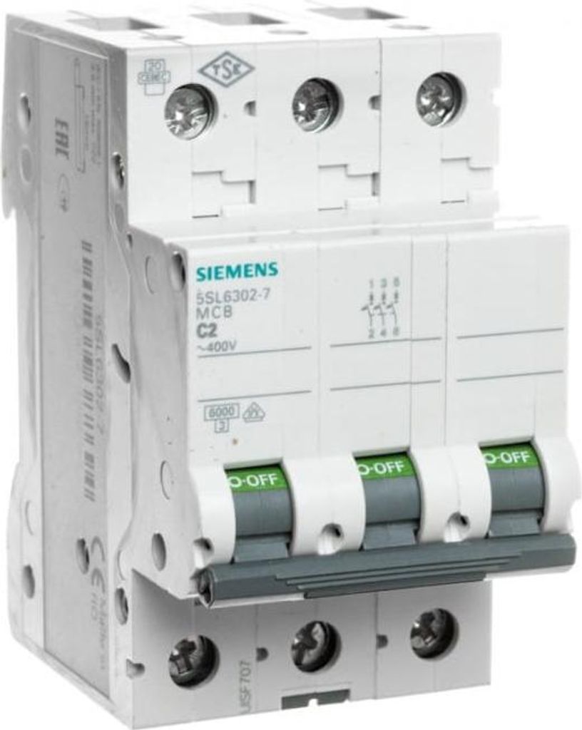 Siemens LS-SCHALTER 6KA 3POL C2 Produktbild 
