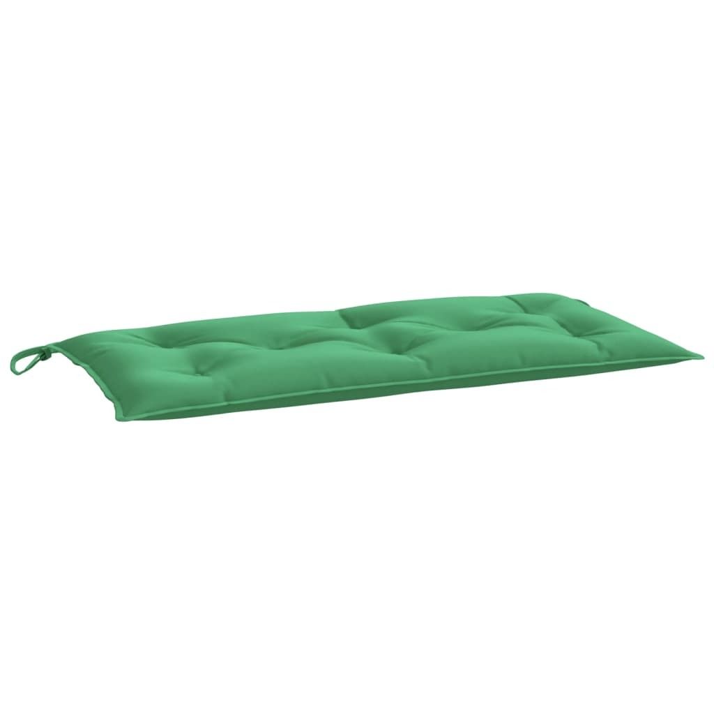 vidaXL Gartenbank-Auflage Grün 110x50x7 cm Oxford-Gewebe Produktbild 