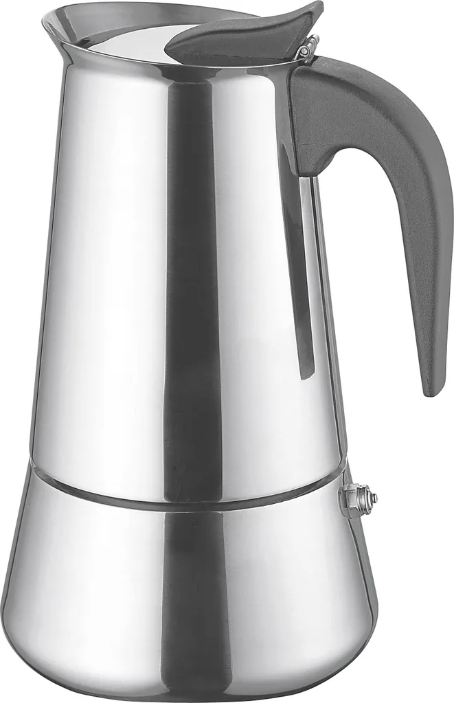 Cafetière espresso 6 tasses inox WEIS avec fond compatible induction