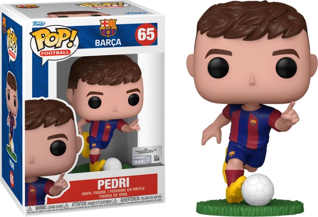 EFL POP! Football Winylowa Figurka Barcelona - Pedri 9 cm Zdjęcie produktu 