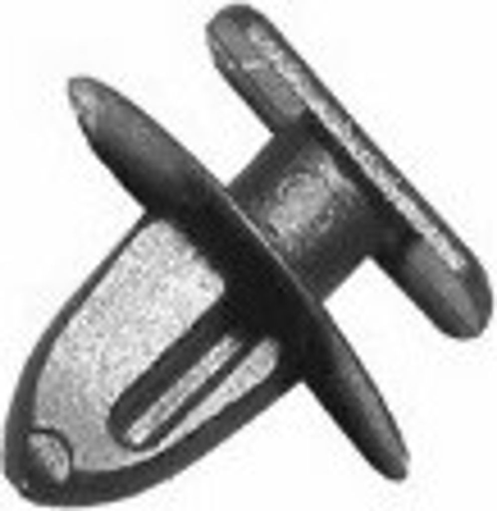 10x ROMIX C10059 Clip Zier- / Schutzleiste Fahrzeugtür