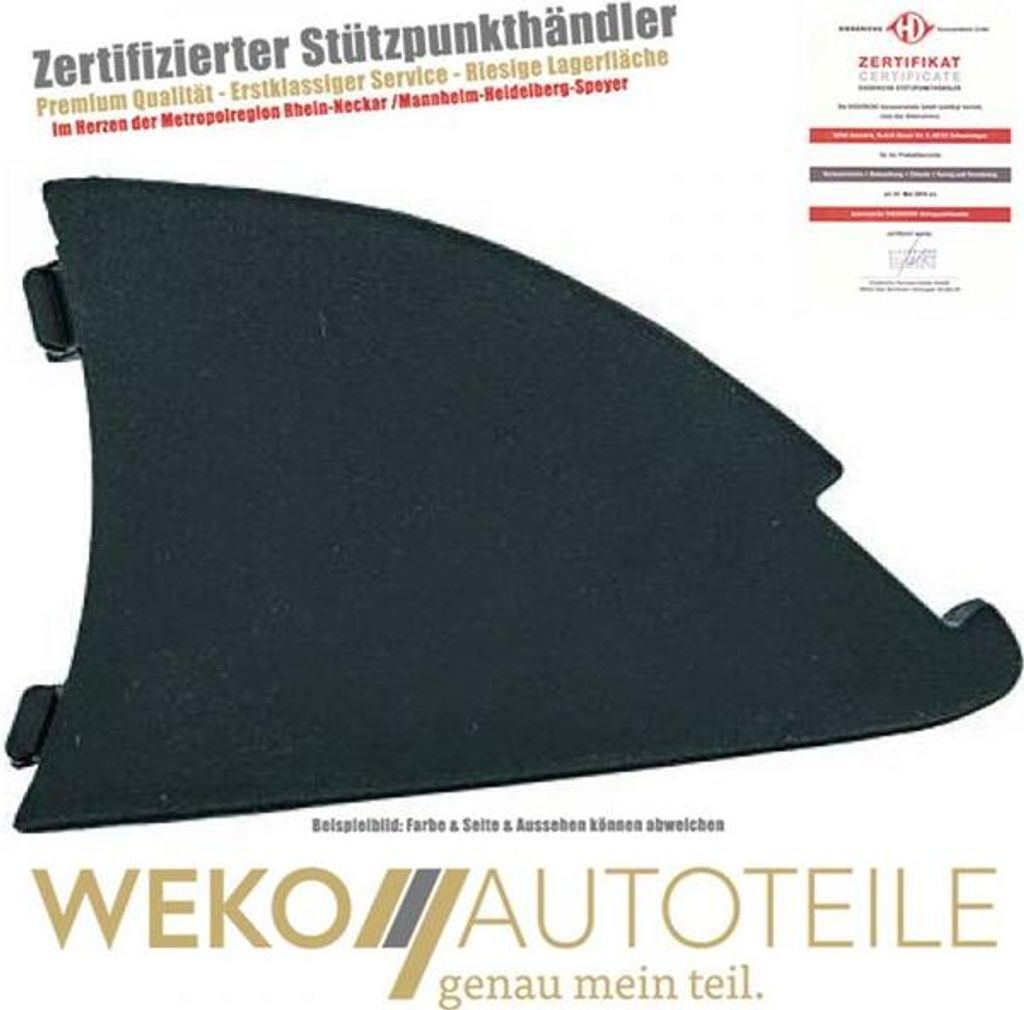 Lüftungsgitter Stoßstange rechts DIEDERICHS 1807260 für OPEL