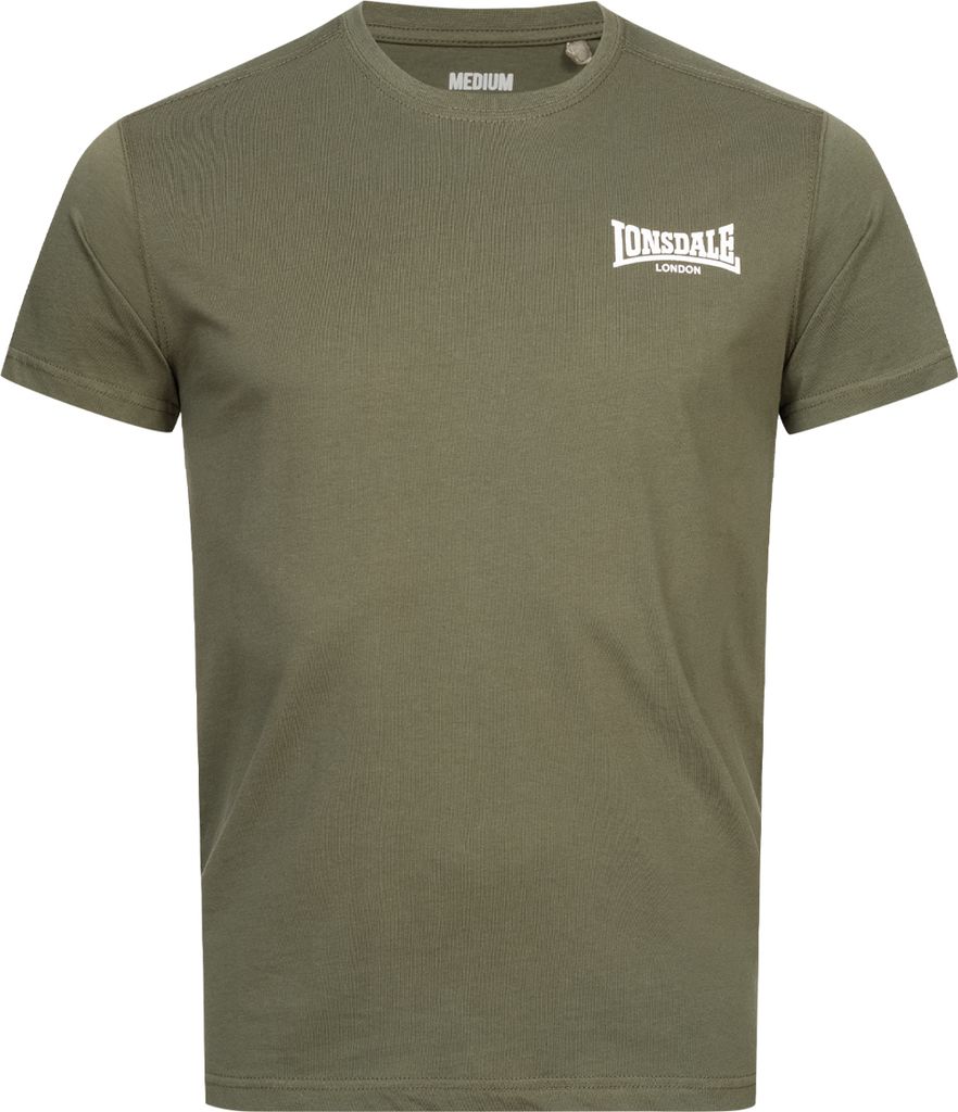 Lonsdale Elmdon Kurzarm-t-shirt Schwarz S Herren Schwarz S Produktbild 