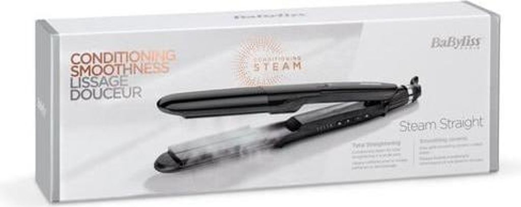 BaByliss ST492E, Prostownica, Para, Włosy łamliwe, Cienkie Zdjęcie produktu 