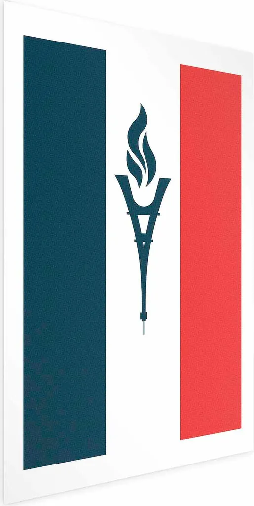 Offerta Poster Bandiera Francese 60x90 cm i-A-10036-ao-a - Compra Ora