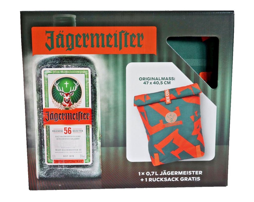 Jägermeister Kräuterlikör 35% Vol. 0,7 l +Jägermeister Produktbild 