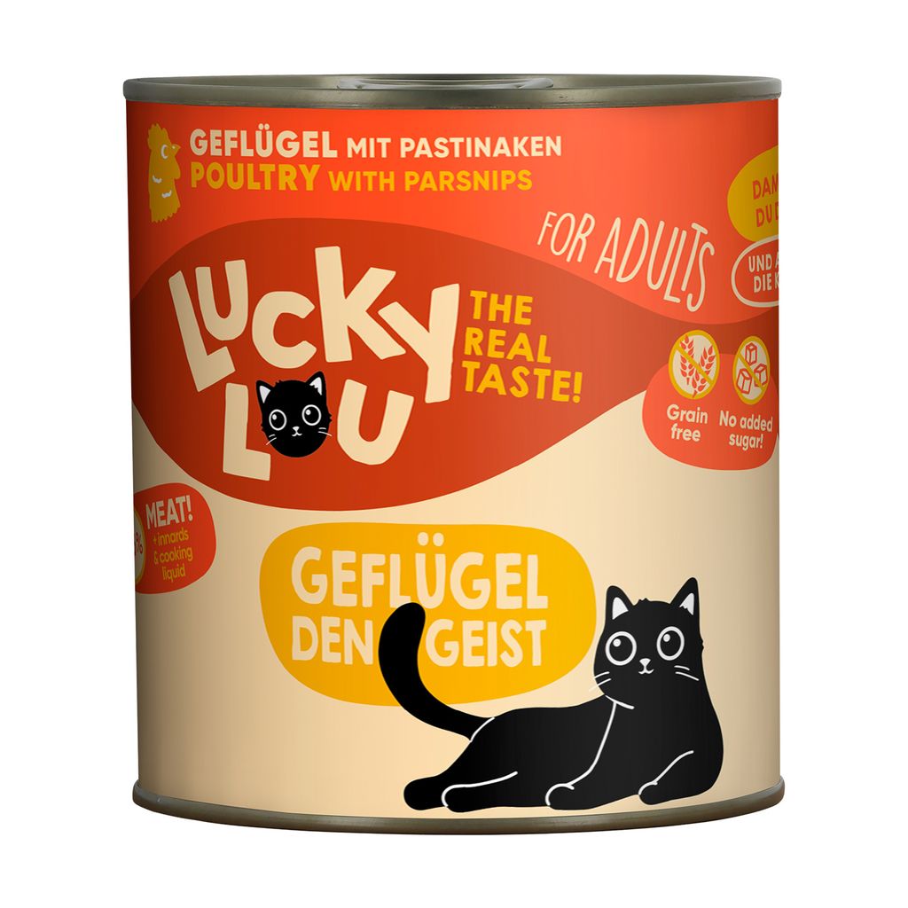 Lucky Lou Lifestage Adult Geflügel 6x 800 g Produktbild 