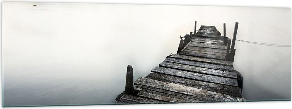 Bilder auf glas - Insel Urlaub Pazifischer Ozean - 160x50cm - Glasbilder - Wandbilder - Kunstdruck - zum Aufhängen bereit - Wanddekoration aus Gla...