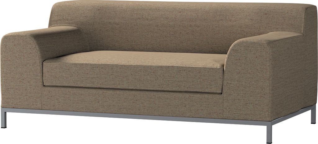 Dekoria Bezug für Kramfors 2-Sitzer Sofa, beige, Sofahusse, Kramfors 2-Sitzer