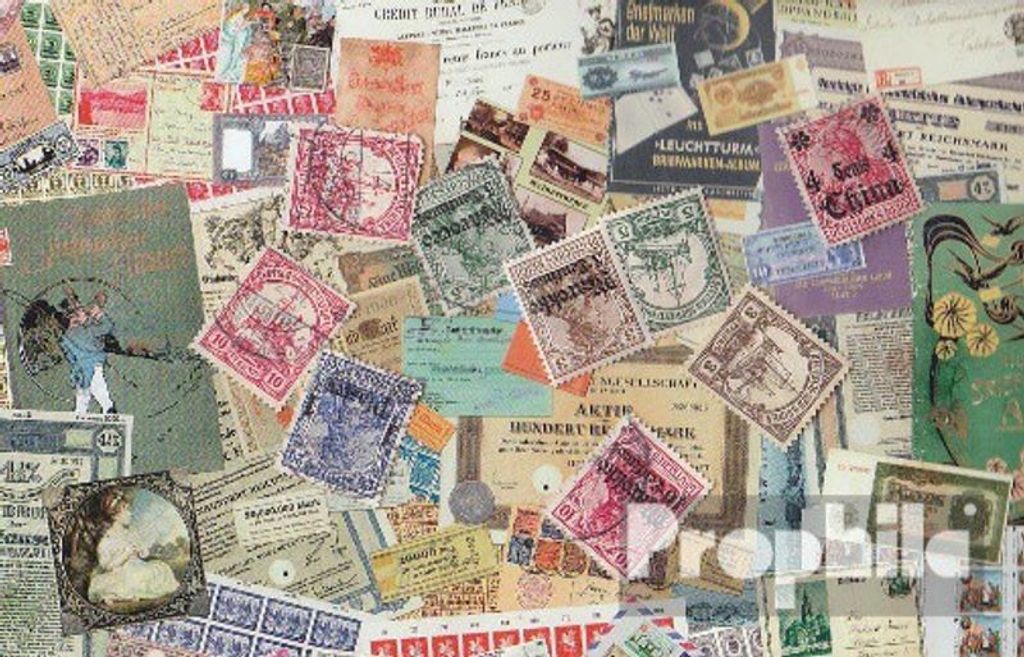 Briefmarken Dt. Kolonien / Auslandspostämter 10 verschiedene Marken