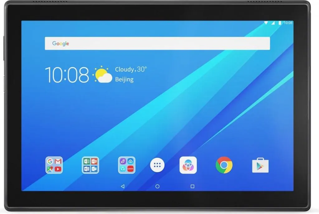 Tablette Tactile 10 Pouces Lenovo Tab 4 Noir WiFi pour la Famille