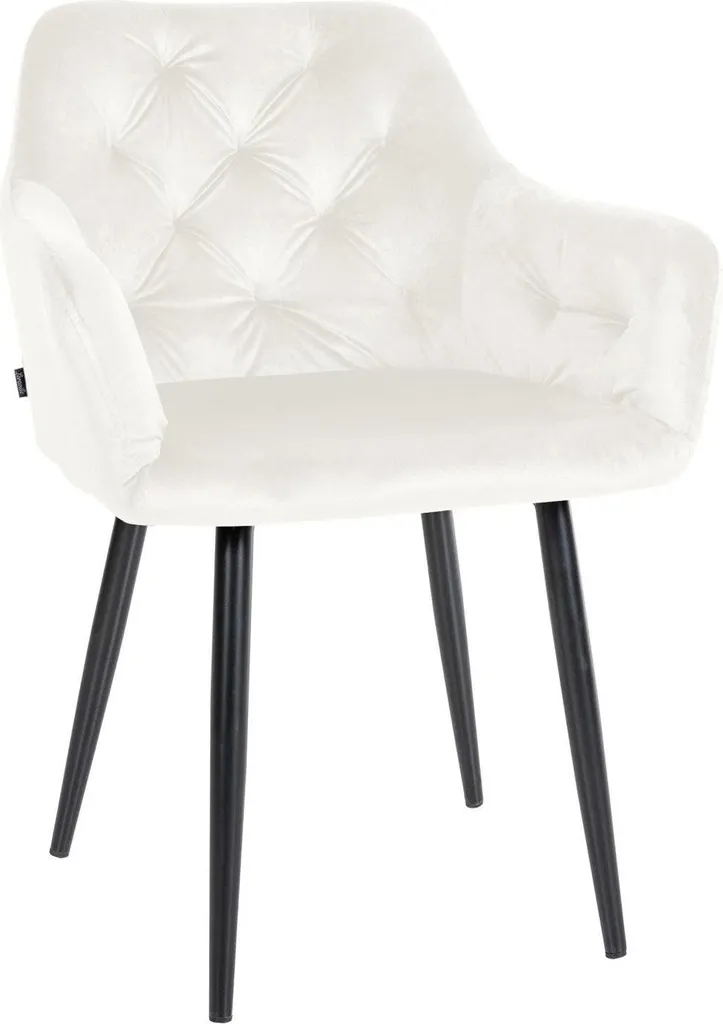Sedia da Pranzo in Velluto di Design - Seduta Confortevole Top Class