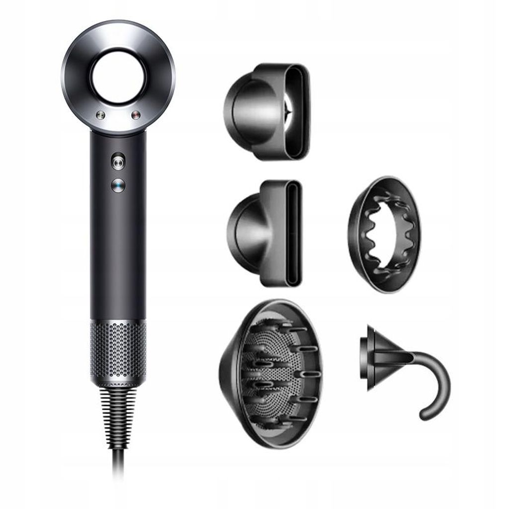 Dyson Supersonic HD08, colore nero/nichel Immagine del prodotto 