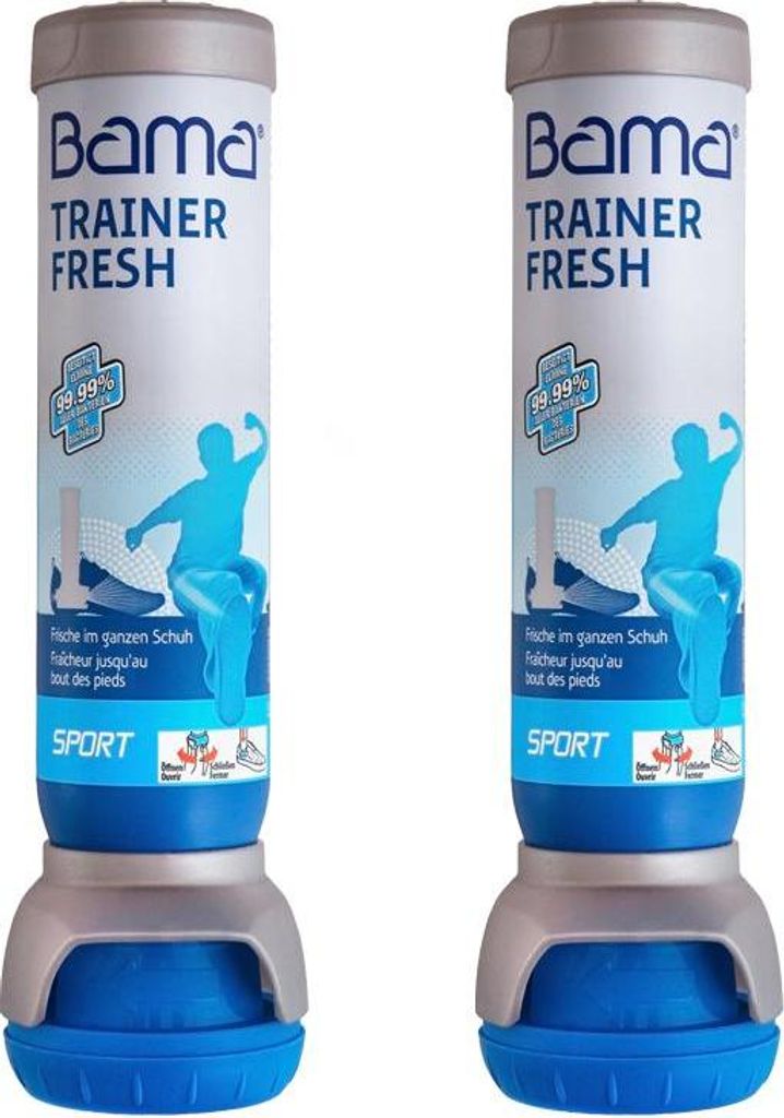 Bama Trainer Fresh Schuh-Erfrischer, Deodorant - 2x 100 ml Produktbild 