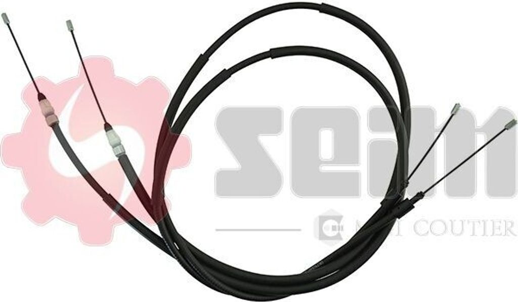 SEIM Handbremsseil Seilzug Feststellbremse passend für PEUGEOT PARTNER Combispace (5F) Hinten 805015
