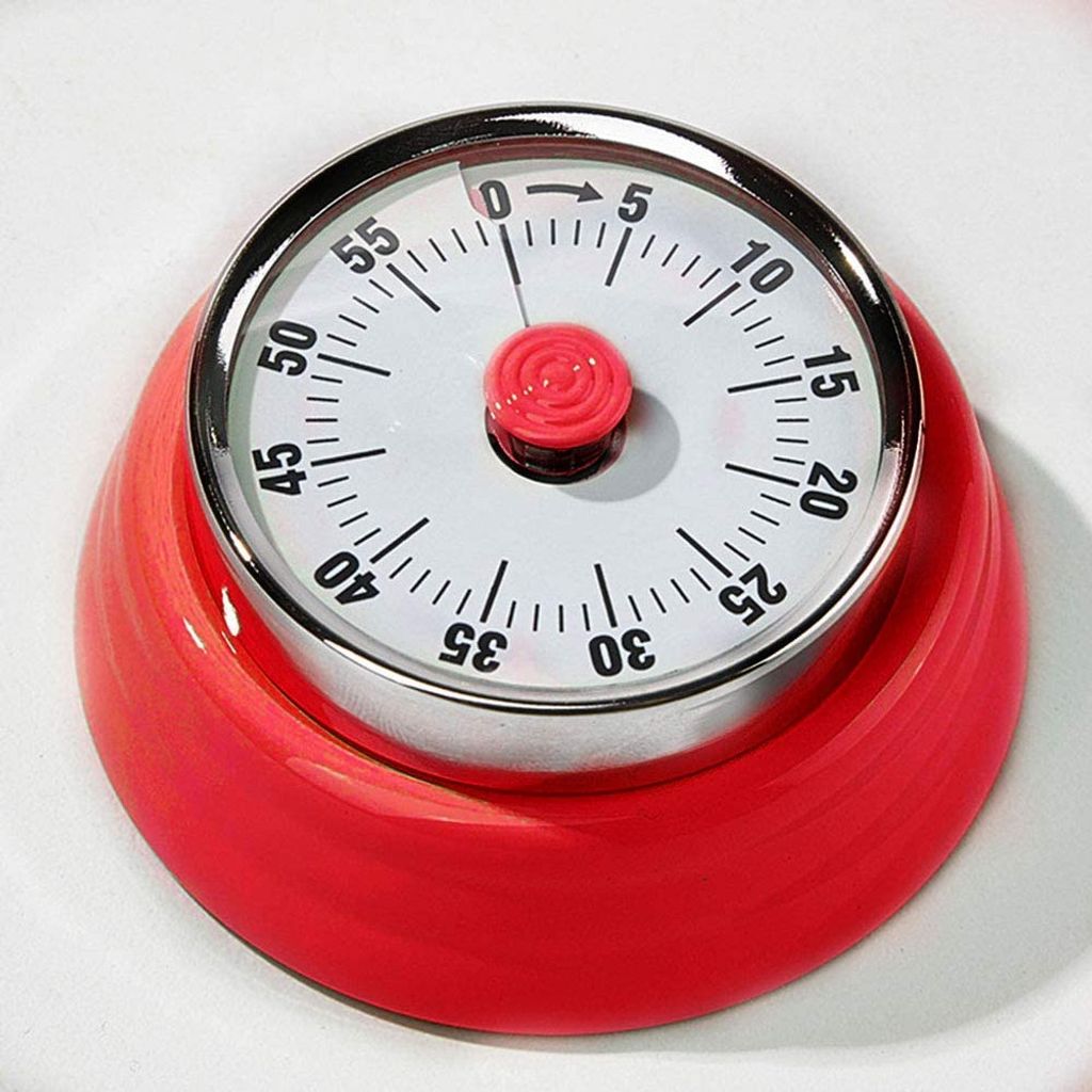 Tyenaza Hühnchen Küchenwecker Mechanisch | 60 Minuten Timer | Süßes Design | ABS Material | Ca. 8,2 Cm