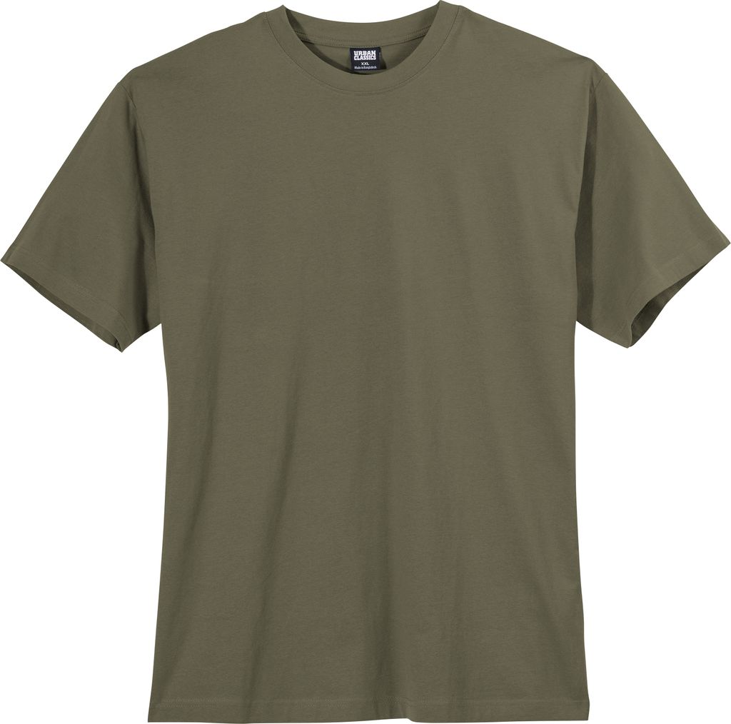 Urban Classics Übergrößen T-Shirt oliv
