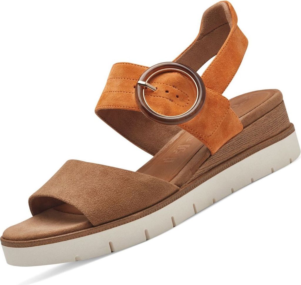 Tamaris Keilsandaletten Damen 31373439333235 Braun 37 EU
