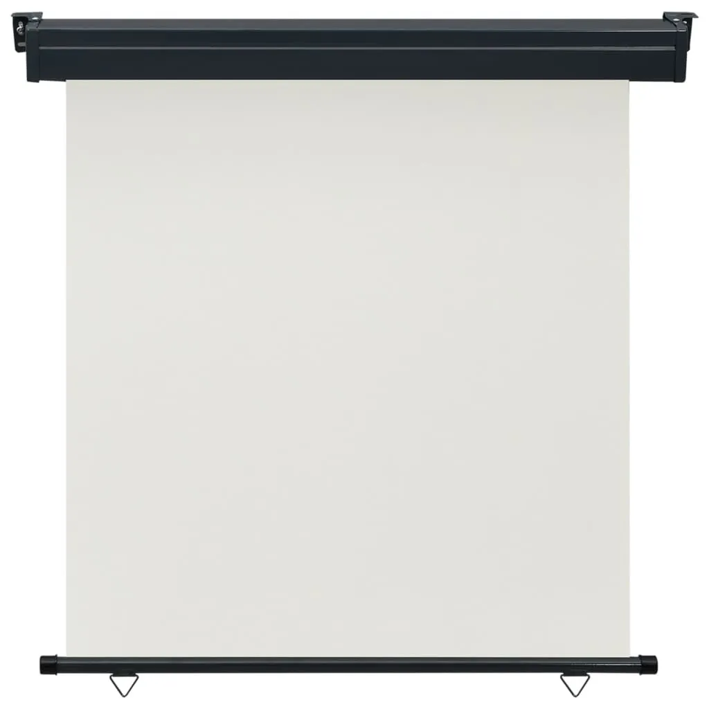 vidaXL Tenda laterale per balcone 175x250 cm crema