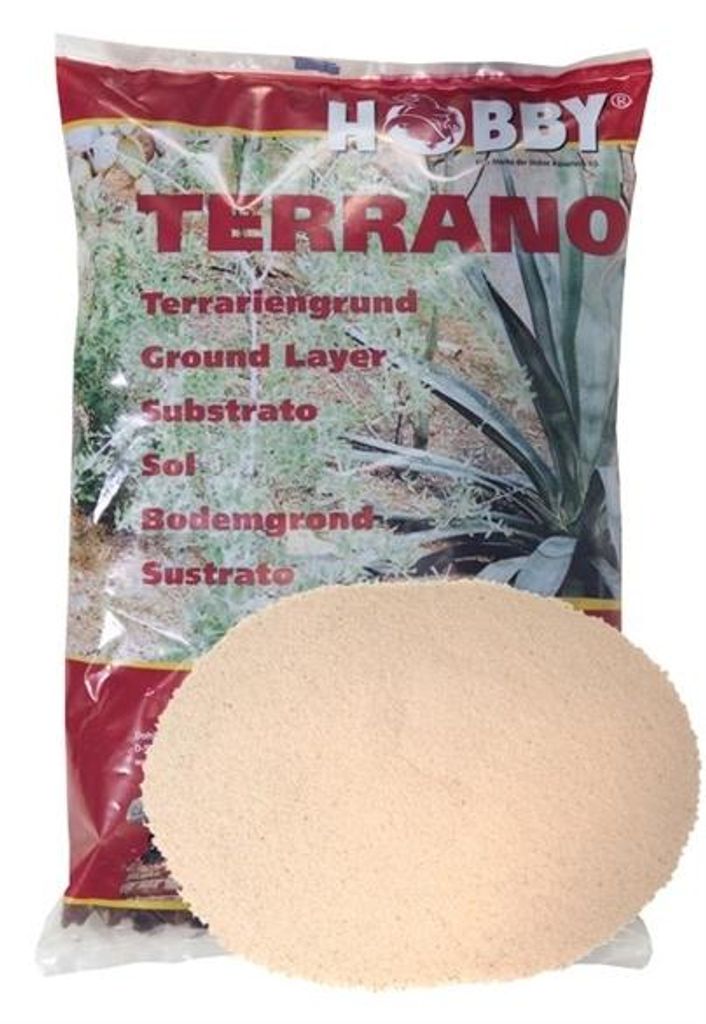 Hobby Woestijnzand wit 0,1-0,3 mm terrarium substraat 5kg | Productafbeelding 