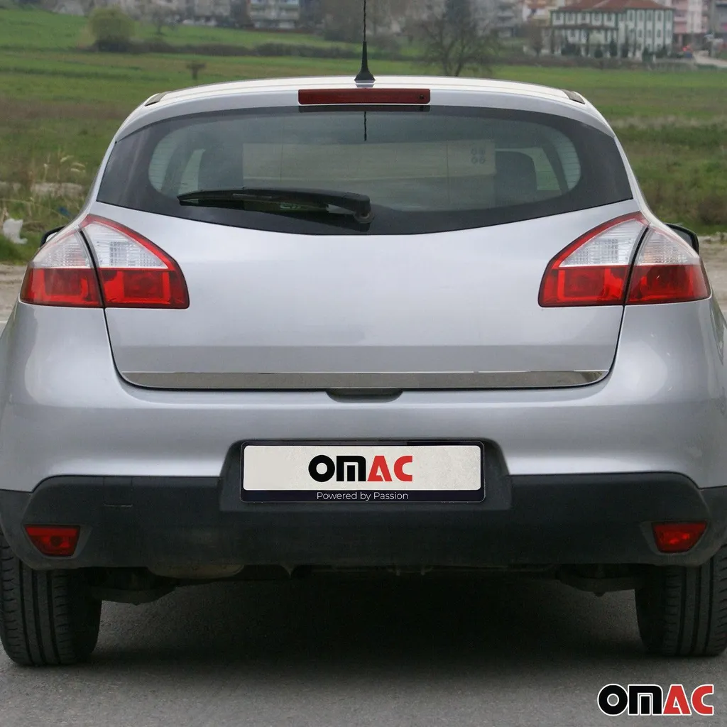 Listello Cromato Bagagliaio Renault Megane 2008-2016 Acciaio Vero