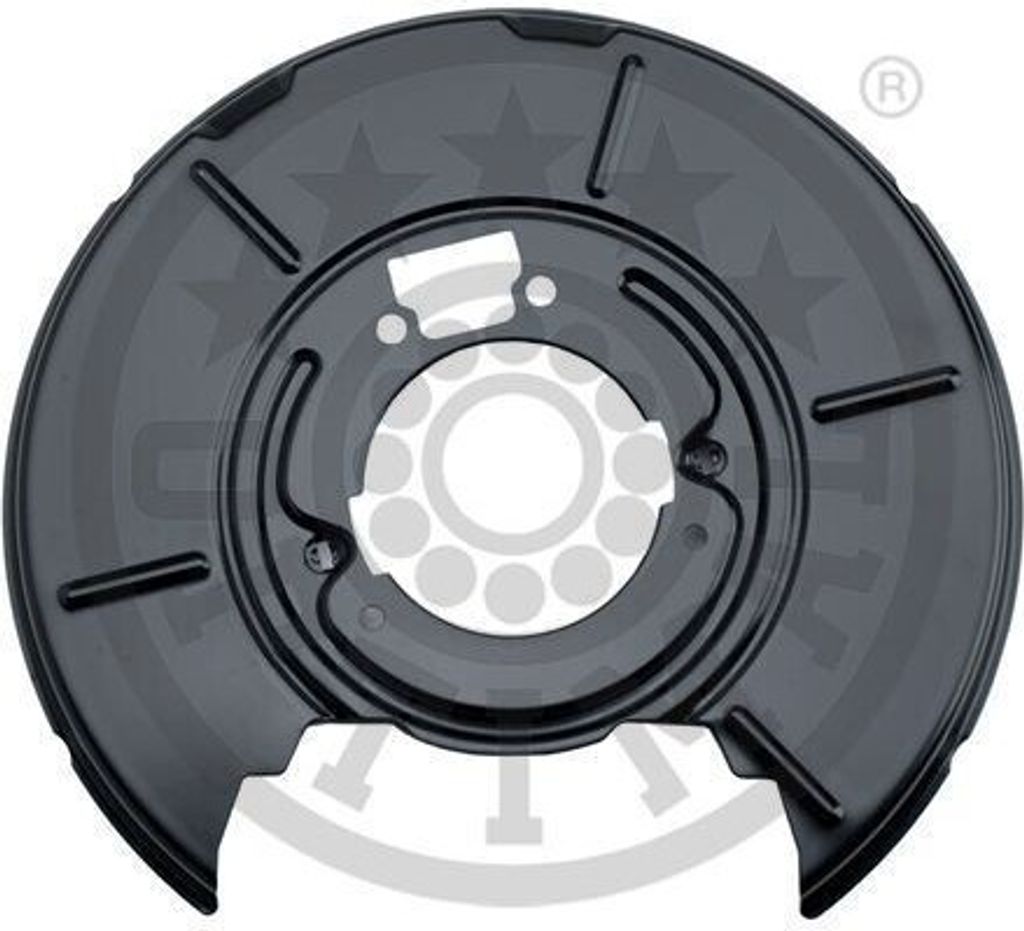 OPTIMAL Spritzblech Bremsscheibe für BMW 3 Limousine (E46) Hinten Rechts BSP-5004R Ankerblech