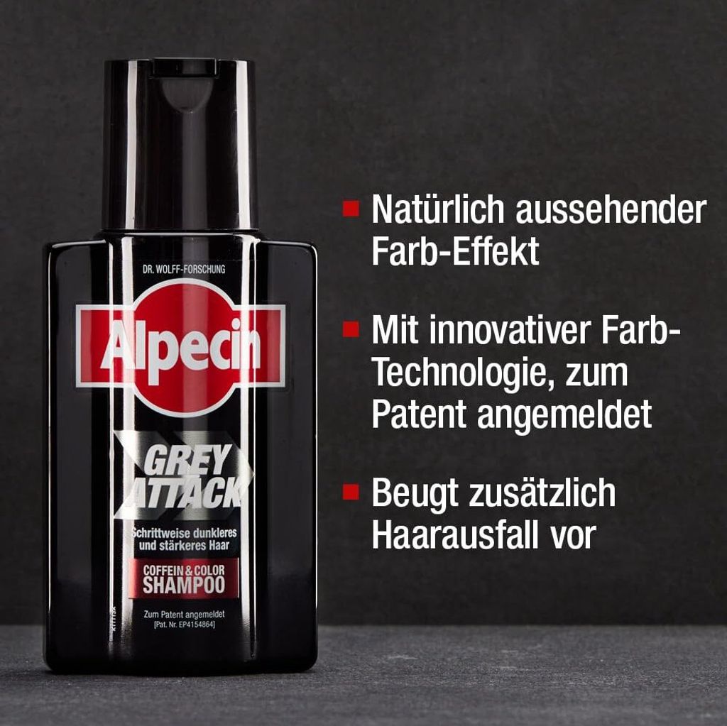 Alpecin Szampon Grey Attack 200ml Zdjęcie produktu 4