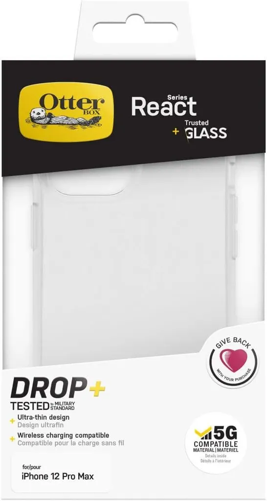 Évitez les Rayures : Coque iPhone 12 Pro Max Transparente + Verre de Protection - 5