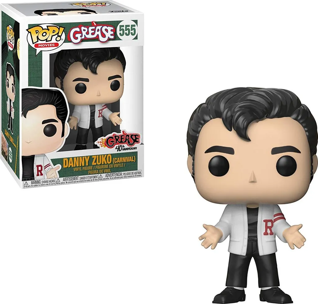 Complétez votre Collection Grease avec Danny Zuko Carnaval - Pop! 554