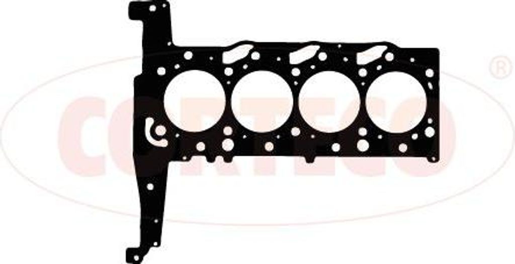 CORTECO 415422P Dichtung, Zylinderkopf OE 1256146 kompatibel mit Transit, Defender