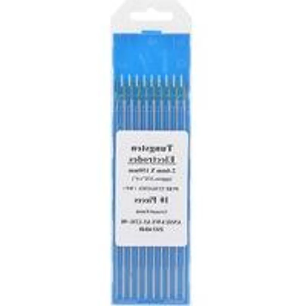 Électrode TIG verte pour soudage aluminium AC 2,4 mm x 150 mm - Pack de 10