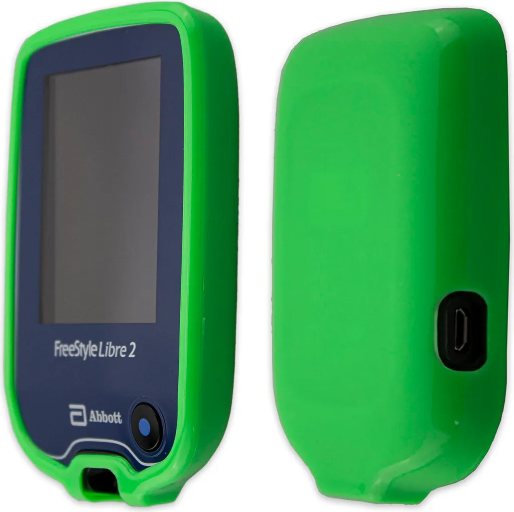 Proteggi il tuo Freestyle Libre 1/2: Fardello TPU Verde + Pellicola - 3