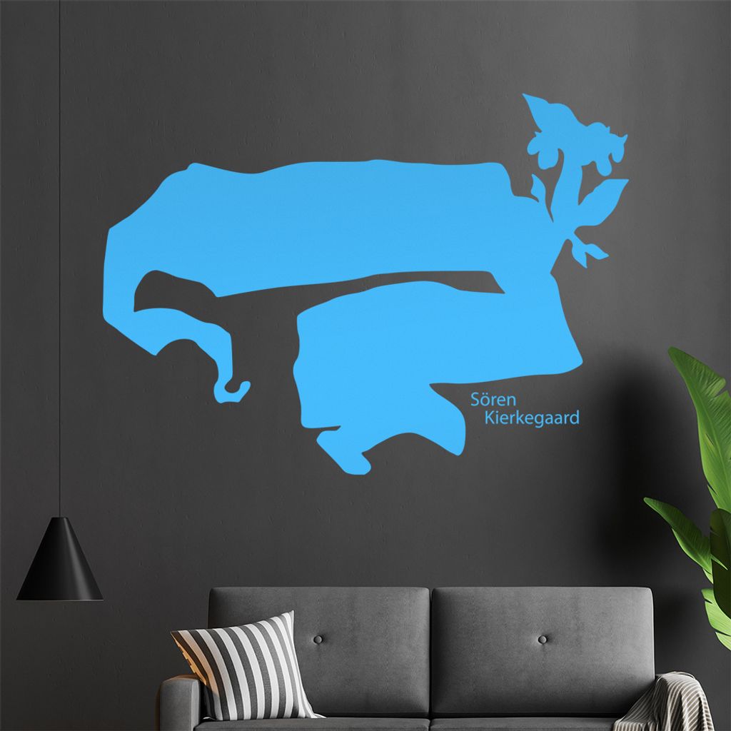 Verstehen kann man das Leben ... Wandtattoo in 6 Größen - Wandaufkleber Wall Sticker - Dekoration, Küche, Wohnzimmer, Schlafzimmer, Badezimmer