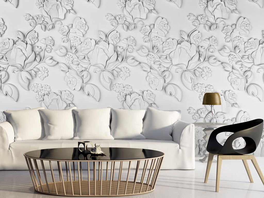 Vlies Fototapete 400x280 cm Tapeten Wandtapete XXL Abstrakt 3D Ornament f-A-0309-a-c