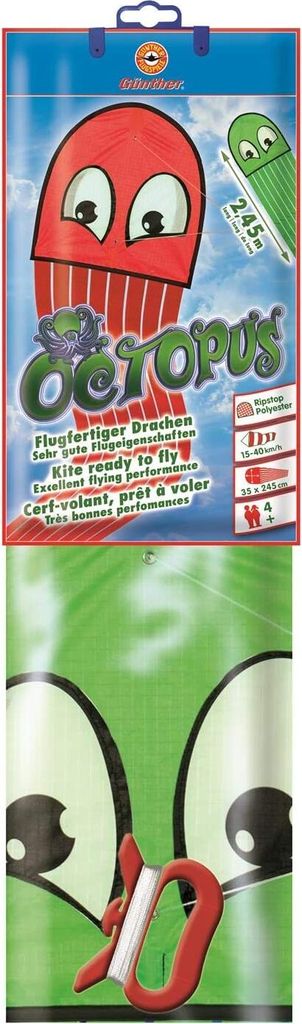 Kite Octopus single liner, 35x245cm Obrázok produktu 