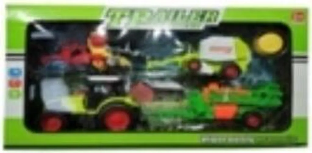 Jouet de ferme éducatif avec tracteur miniature et enclos modulables