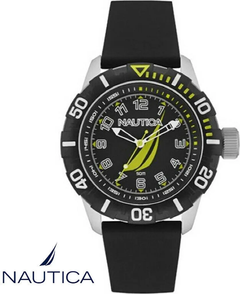 Orologio Nautica NAI08513G Uomo Quarzo Acciaio e Silicone | Prezzi Bassi