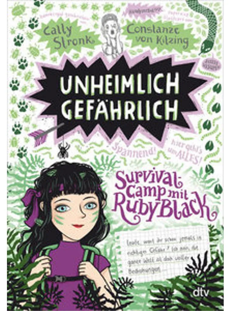 Unheimlich gefährlich Survivalcamp Ruby Black Livre Jeunesse Suspense