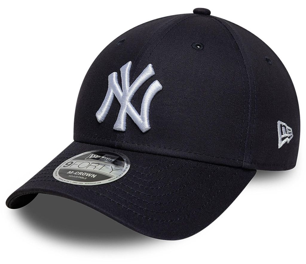 New Era 9FORTY Cap MLB New York Yankees Side Script navy Produktbild 